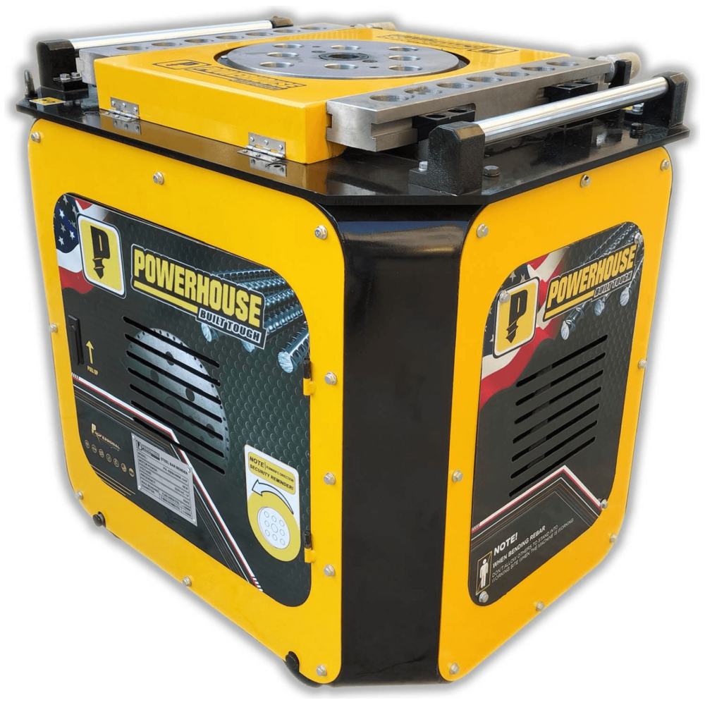 Powerhouse PH-Bender-5HP Rebar Bender with Frequency Inverter (50mm) - KHM Megatools Corp. Powerhouse PH-Bender-5HP Rebar Bender with Frequency Inverter (50mm) - KHM Megatools Corp.